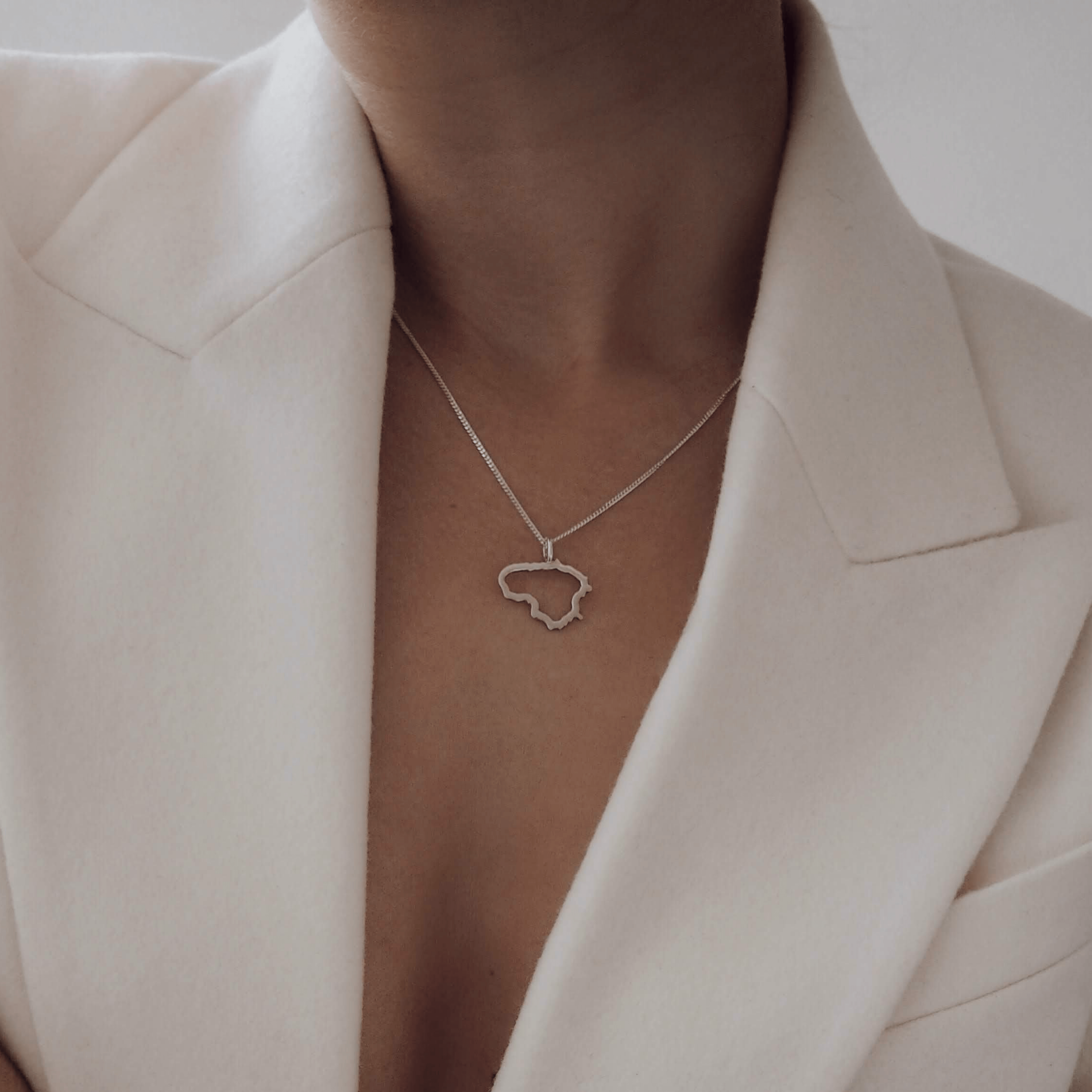 Sidabrinis pakabukas "Lietuva"