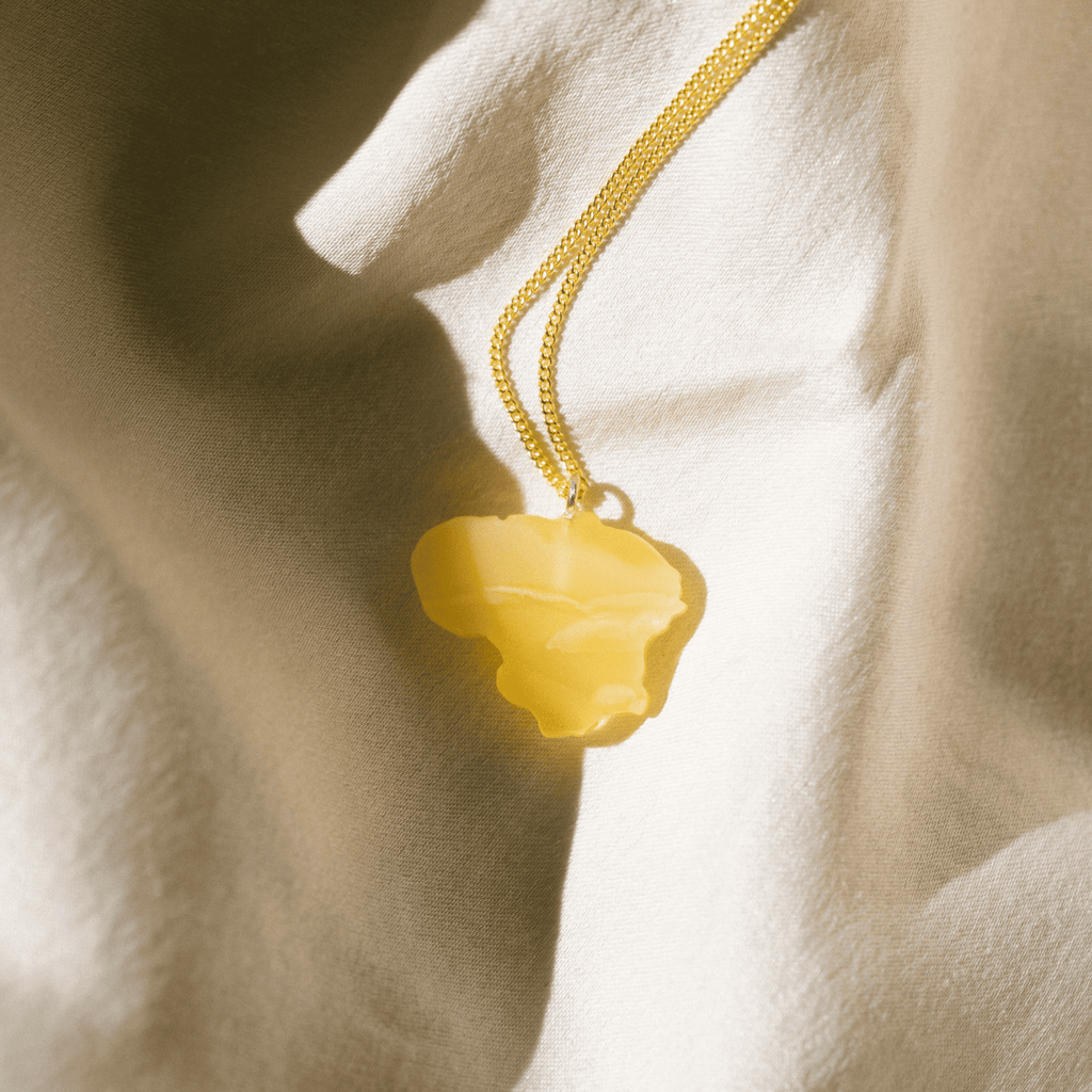 Gintarinis pakabukas "Lietuva"