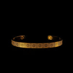 Paauksuota titano apyrankė "Tautinė juosta"